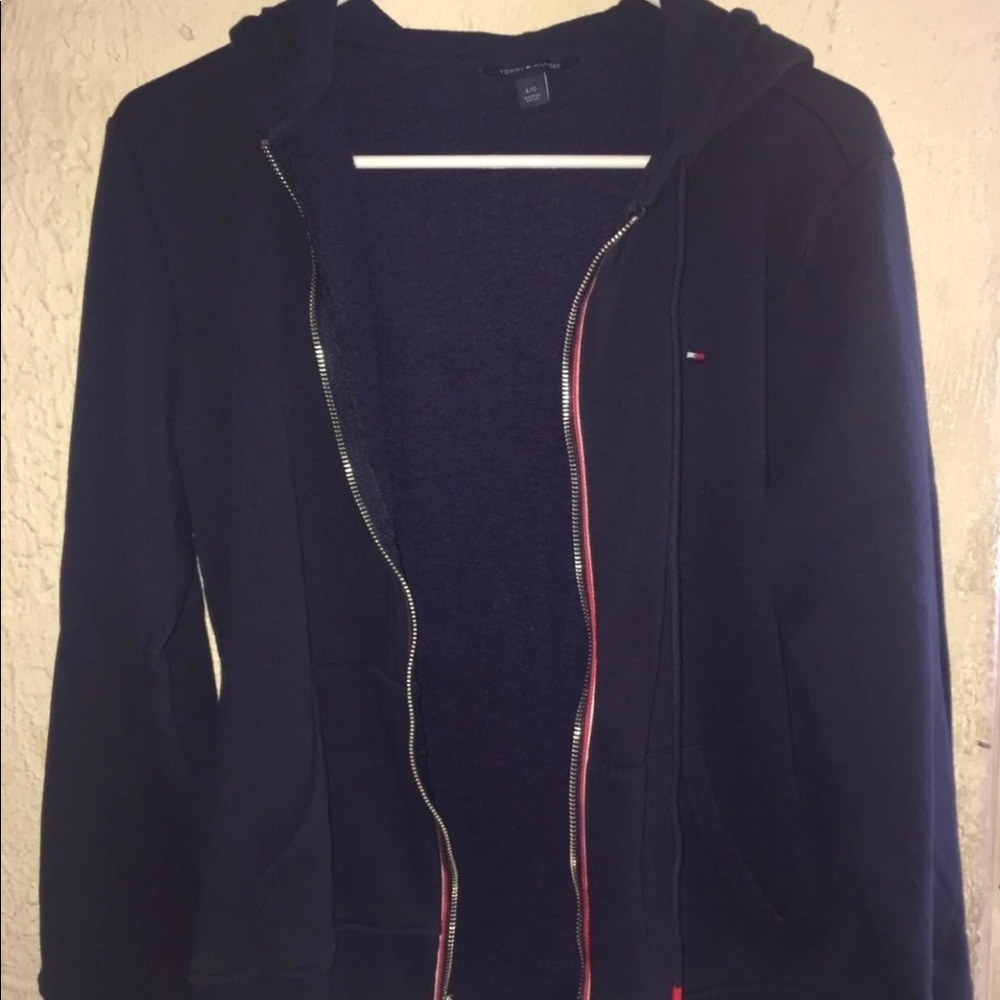 Tommy Hilfiger zip up sweater